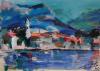 kastel_hrvatska_acrylic_on_paper_50x35cm_borko_petrovic