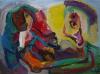 conversation_oil_on_canvas_70x55cm_borko_petrovic