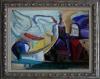 labud_nad_beogradom_oil_on_canvas_70x55cm_borko_petrovic